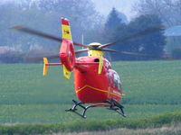 G-WMAS @ EGBO - West Midlands Air Ambulance - by Chris Hall