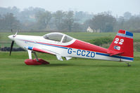 G-CCZD @ EGBO - Vans RV-7 at Wolverhampton 2009 Easter Fly-In day - by Terry Fletcher