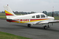 G-BSAW @ EGBO - Piper PA-28-161 at Wolverhampton 2009 Easter Fly-In day - by Terry Fletcher