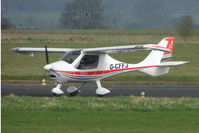 G-CFFJ @ EGBO - Ikarus at Wolverhampton 2009 Easter Fly-In day - by Terry Fletcher