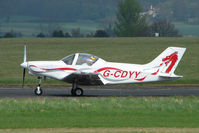 G-CDYY @ EGBO - A patently Welsh Pioneer 300 at Wolverhampton 2009 Easter Fly-In day - by Terry Fletcher