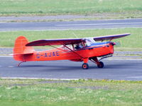 G-AJAE @ EGBO - arriving at the Easter Wings and Wheels Charity fly in, at Halfpenny Green - by Chris Hall