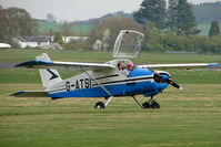 G-ATSI @ EGBO - Bolkow Junior at Wolverhampton 2009 Easter Fly-In day - by Terry Fletcher