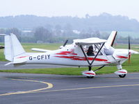 G-CFIY @ EGBO - IKARUS C42 FB100 - by Chris Hall