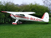 G-BULO @ X3YF - back at Yeatsall Farm after its trip to the Halfpenny Green fly-in - by Chris Hall