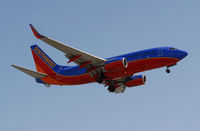 N709SW @ KLAX - Landing 24R at LAX - by Todd Royer