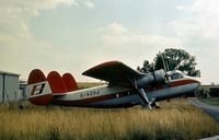 G-AZHJ @ GLO - Twin Pioneer 3 of Flight One at Staverton Airport in the Summer of 1976. - by Peter Nicholson