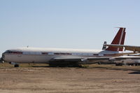 N454PC @ KMHV - Boeing  707-300 - by Mark Pasqualino
