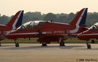 XX306 @ LFI - Another of the Red Arrow Hawks in for a visit - by Paul Perry