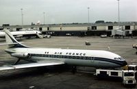 F-BHRV @ EGCC - Caravelle III of Air France at Manchester in the Summer of 1977. - by Peter Nicholson
