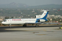 RA-85836 @ LEPA - Rossiya Tu154 taxiing to the stand at LEPA