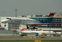 LX-LGL @ VIE - Luxair Embraer ERJ-135 Regional Jet - by Joker767