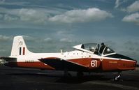 XW433 @ WATERBEACH - Jet Provost T.5A of 3 Flying Training School on display at the 1977 RAF Waterbeach Open Day. - by Peter Nicholson