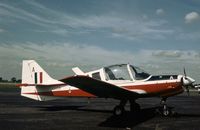 XX658 @ WATERBEACH - Bulldog T.1 of Cambridge University Air Squadron on display at the 1977 RAF Waterbeach Open Day. - by Peter Nicholson