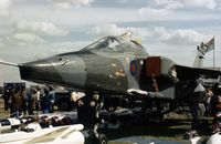 XX824 @ WATERBEACH - This is a replica aircraft used by the RAF Exhibition Flight for display & recruitment purposes and was seen at the 1977 RAF Waterbeach Open Day. - by Peter Nicholson