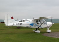 G-SARM @ EGLS - TAXYING PAST THE CAFE - by BIKE PILOT