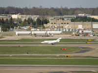 N302PE @ KSTL - JUST LANDED AT ST. lOUIS - by Gary Schenaman