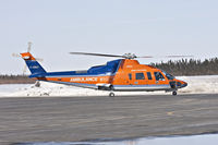 C-GIMY @ CYMO - Air Ambulance about to depart from Moosonee, Ontario - by Paul Lantz