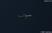UNKNOWN - Lufthansa Airbus A340-600 winging over North Carolina - by Paul Perry