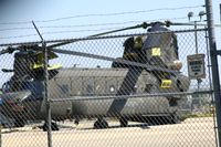 UNKNOWN @ IXD - CH-47D undergoing maintenance at the Army National Guard - by Glenn E. Chatfield