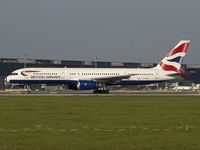 G-BPED @ LOWW - BA B757