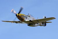 N51EA @ 42VA - 1944 North American P-51D Double Trouble Two N51EA setting up for a low pass down RWY 29. - by Dean Heald