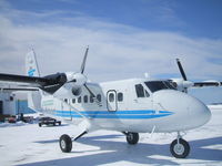 C-GNQY @ CYYR - Parked at Air Labrador Terminal ( New Paint Job )