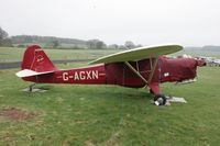G-AGXN @ EGHP - Taken at Popham Airfield, England on a gloomy April Sunday (12/04/09) - by Steve Staunton