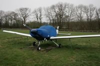 G-AZEV @ EGHP - Taken at Popham Airfield, England on a gloomy April Sunday (12/04/09) - by Steve Staunton
