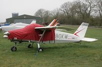 G-BOKW @ EGHP - Taken at Popham Airfield, England on a gloomy April Sunday (12/04/09) - by Steve Staunton