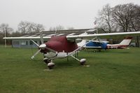 G-BAFL @ EGHP - Taken at Popham Airfield, England on a gloomy April Sunday (12/04/09) - by Steve Staunton