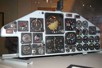 67-14835 - All that's left - an instrument panel.  Science Museum of Oklahoma - by Glenn E. Chatfield