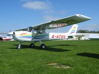 G-ATHV @ EGCL - Cessna 150 at Fenland - by Simon Palmer