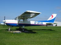 G-BFGL @ EGCL - Cessna FA152 at Fenland - by Simon Palmer