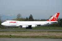 OO-CBD @ KPAE - KPAE Boeing 480 finishing the high speed taxi test on 16R prior to departing 34L on its first flight
