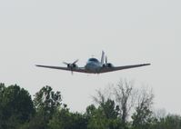 N7RM @ DTN - Taking off from runway 32 at the Shreveport Downtown airport.