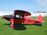 G-APZX @ EGCL - PA-22 converted to tailwheel configuration - by Simon Palmer
