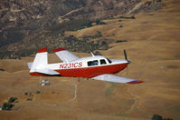 N231CS - air-to-air over Southern California - by Geoff Engel