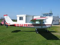 G-BPBJ @ EGCL - Cessna 152 based at Fenland - by Simon Palmer