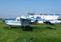 N337UK @ EGCL - Cessna 337 seen at Fenland - by Simon Palmer
