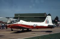 XW419 @ MHZ - Jet Provost T.5A of 7 Flying Training School displayed at the 1982 RAF Mildenhall Air Fete. - by Peter Nicholson