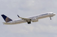 N19117 @ KSAT - winglet equipped B757 climbs out from KSAT