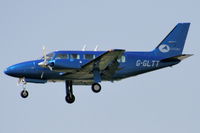 G-GLTT @ EGCC - AIRTIME AVIATION FRANCE LTD, Previous ID: N27JV - by Chris Hall
