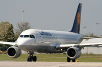 D-AIQE @ EGCC - Lufthansa - by Chris Hall