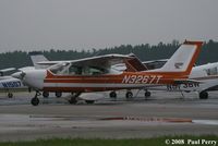 N3267T @ PVG - Another day catching her, this time fresh from a rainshower