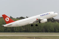 TC-JLK @ EDDF - Turkish Airlines A320 takes off at EDDF - by FBE