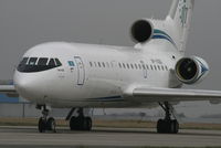 UP-Y4206 @ EBBR - parked on General Aviation apron (Abelag)