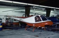 N9083 @ 5NY9 - Enstrom F-28A of Island Helicopters at their base at Roosevelt Heliport, Long Island in the Summer of 1976. - by Peter Nicholson