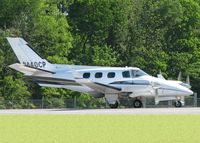 N440CP @ DTN - Starting to roll for take off on 14 at the Shreveport Downtown airport. - by paulp