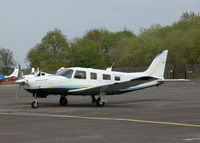 N31008 @ EGLK - VISITING SARATOGA IN SLOT TWO IN FRONT OF THE TERMINAL - by BIKE PILOT